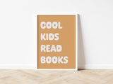 Cool Kids Read Books - Fine art print
