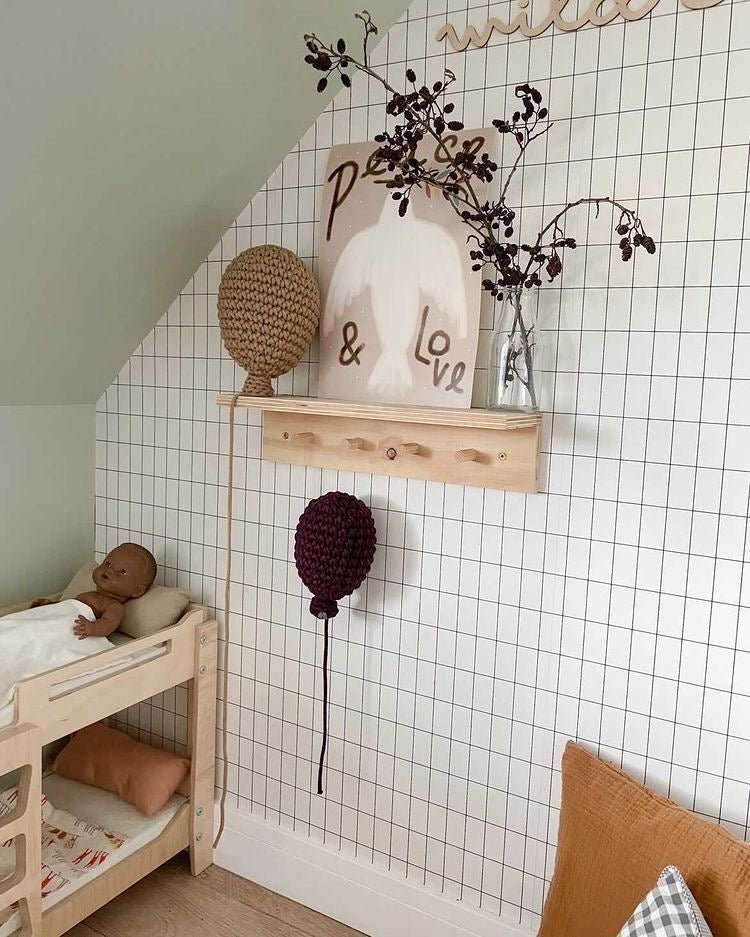 Crochet Balloon | AUBERGINE