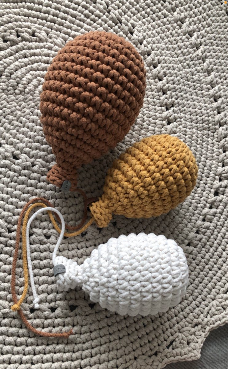 Crochet Balloon | MUSTARD