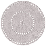 Crochet BOHO Rug | OATMEAL