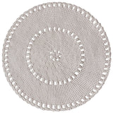 Crochet BOHO Rug | OATMEAL