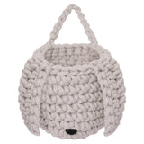 Crochet Bunny Basket | OATMEAL