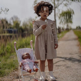 Little Dutch - Metal Stroller - White