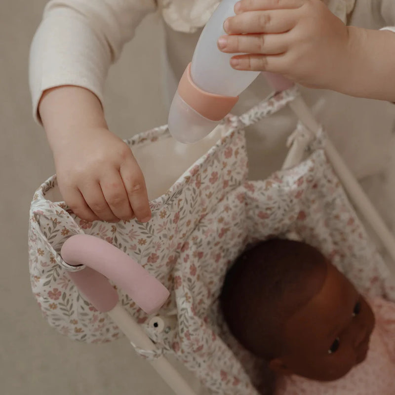 Little Dutch - Metal Stroller - White