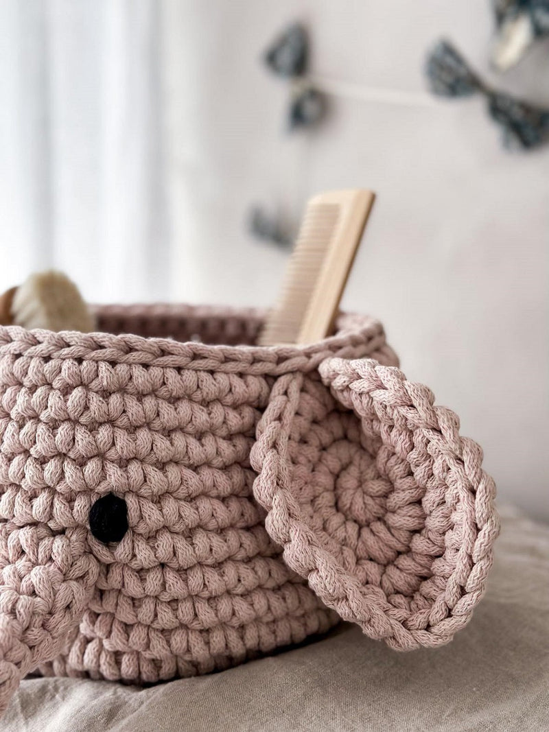 Elephant Basket | BABY BLUE