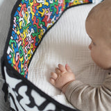 ETTA LOVES x KEITH HARING SENSORY STRIP - reversible - birth to 12 months