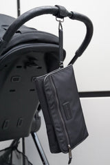 Etta Changing Clutch Black Woven