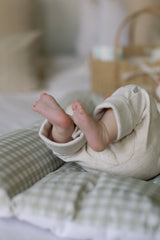 Gingham Sage Comfort Changing Mat