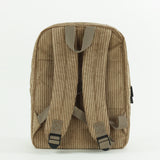 Personalised Kids Corduroy Backpack - Mocha