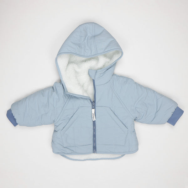 Reversible Jacket - Dusty Blue