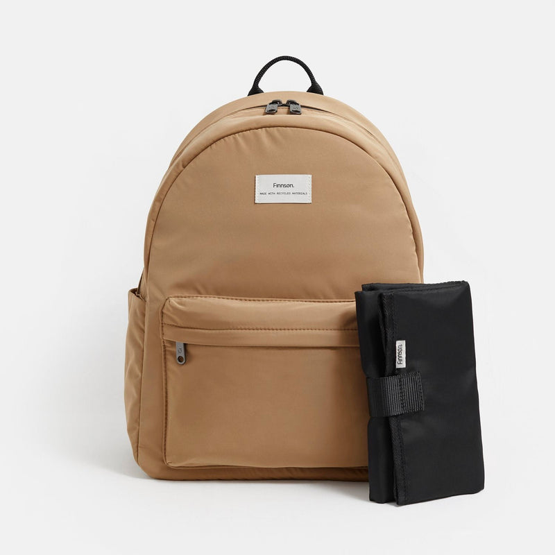 ANA Eco Changing Backpack With Changing Mat - Camel