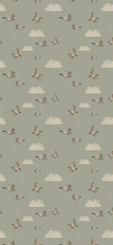 Flying Mallards Wallpaper