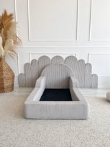 Monio - Children's Bed - Corduroy Grey
