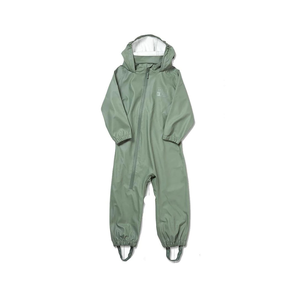 Grass & Air PU Puddlesuit - Khaki Green