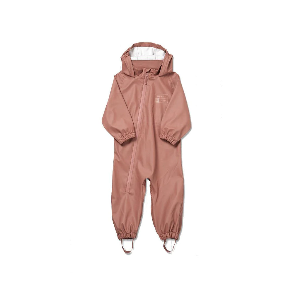 Grass & Air PU Puddlesuit - Rose