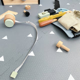 Triangle Playmat Set in Grey