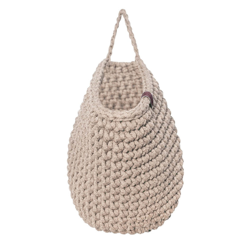 Crochet Hanging Bags | BEIGE
