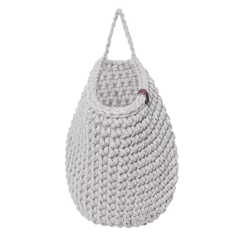 Crochet Hanging Bags | LIGHT GREY