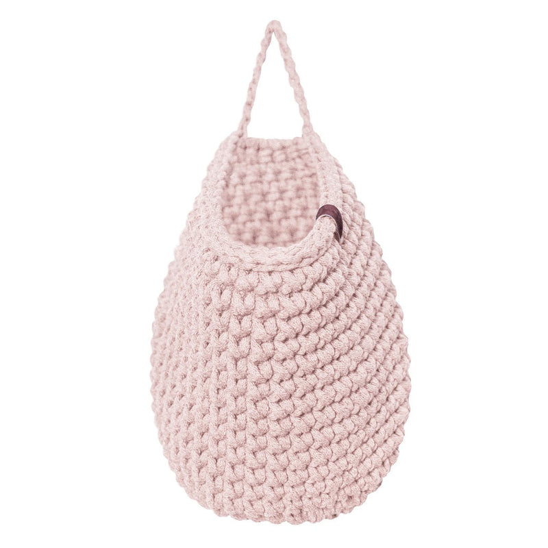 Crochet Hanging Bags | PALE PINK