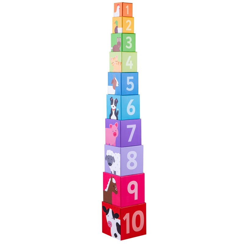 Farmyard Stacking Cubes