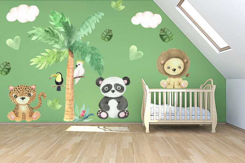 Baby Jungle Wall Stickers