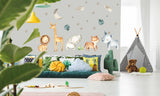 Safari Animals Wall Sticker