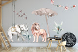 Elephant Savanna Wall Stickers