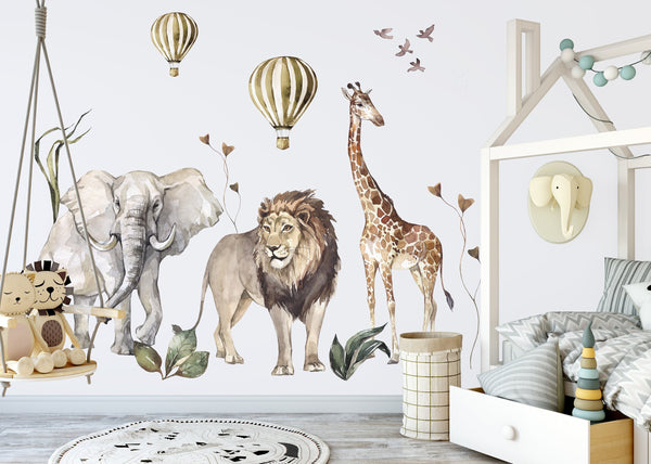 Boho Wall Stickers, Safari Wall Stickers