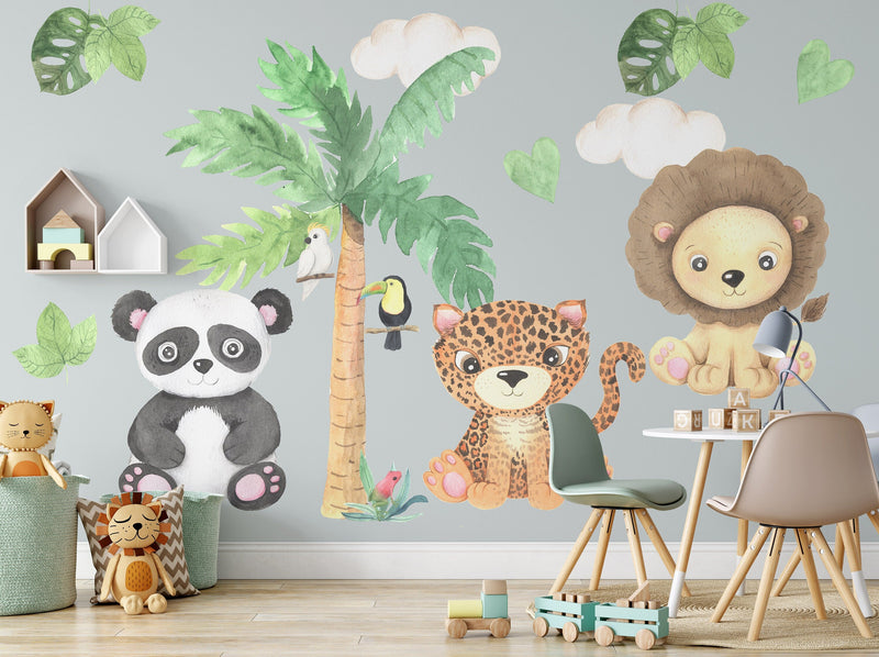 Baby Jungle Wall Stickers