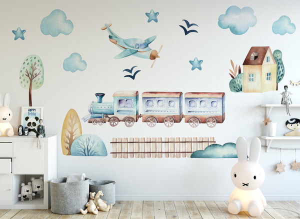 Train Wall Stickers