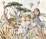 Boho Safari Wall Mural