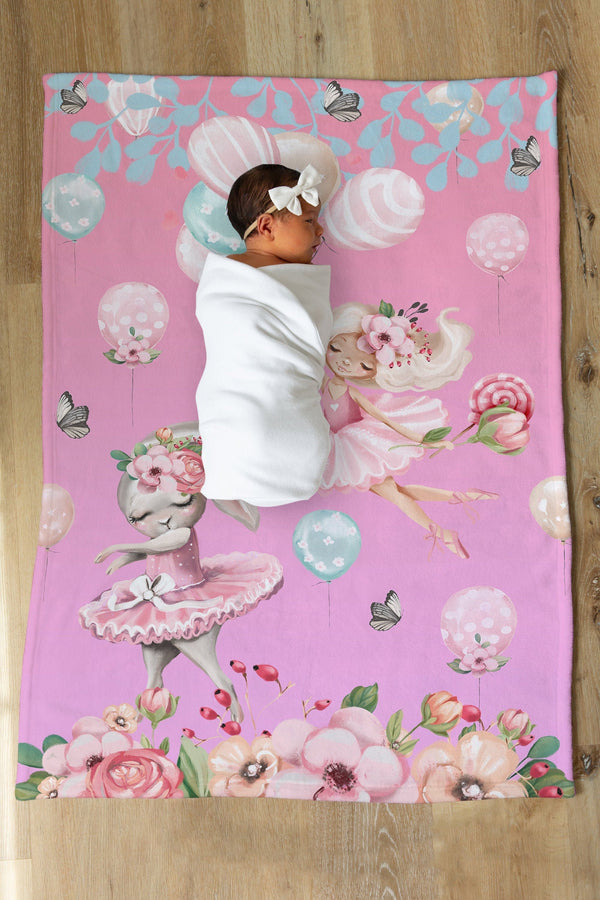 Ballerina Blanket, Bed Throw