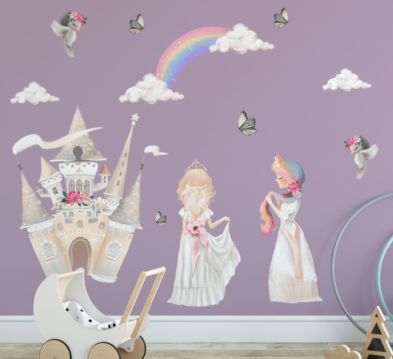 Princesses and Castle Wall Decals