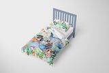 Cotbed Bedding, Safari Toddler Bedding, Junior Bed Covers