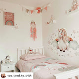 Unicorn and Rainbow Wall Stickers