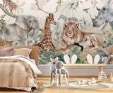 Golden Safari Wall Mural