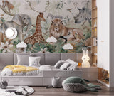 Golden Safari Wall Mural