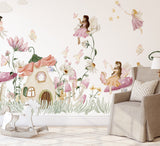 Fairy Mural Wallpaper, Secret Garden Wallpaper