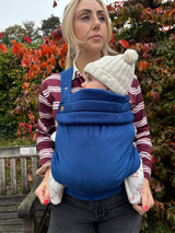 Velvet Baby Carrier - True Blue
