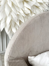 Monio - Single Bed - Corduroy Beige