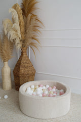Monio - Cream Corduroy Ball Pit + Balls (colour of your choice)