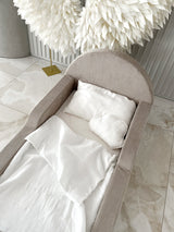 Monio - Single Bed - Corduroy Beige