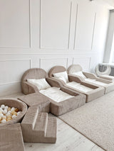 Monio - Children's Bed - Boucle Beige