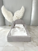 Monio - Junior Bed - Corduroy Grey