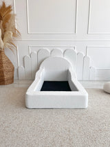Monio - Children's Bed - Boucle White