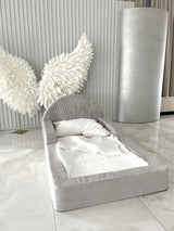 Monio - Junior Bed - Corduroy Grey