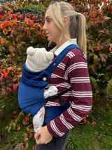 Velvet Baby Carrier - True Blue