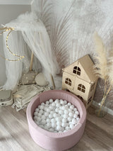 Monio Trinity Pink Ball Pit + 200 Balls (colour of your choice)
