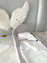 Monio - Single Bed - Corduroy Grey