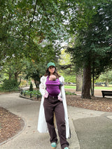 Velvet Baby Carrier - Berry Kiss